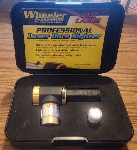 Wheeler laser bore sighter - wheeler,